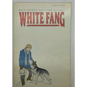 Walt Disney Pictures Presents White Fang Graphic Novel  - 1990